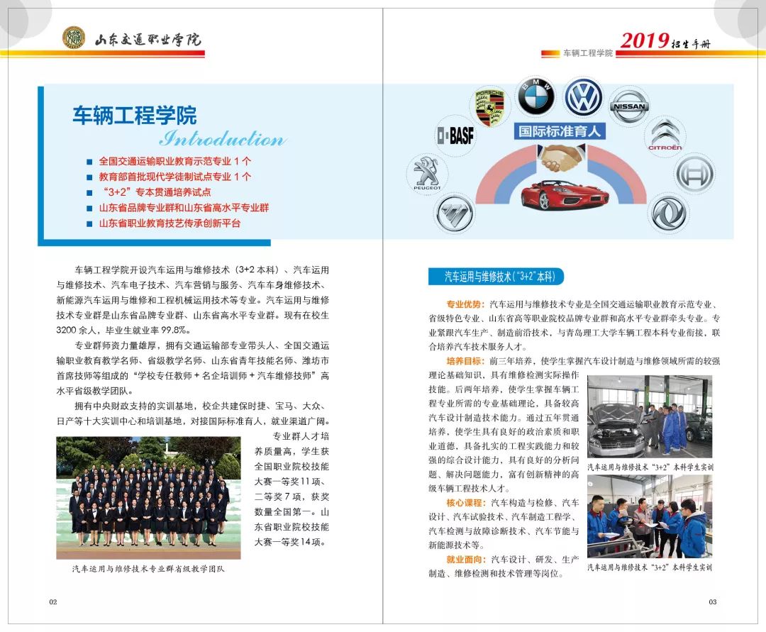 山东交通学院各专业介绍,山东交通职业学院泰山校区