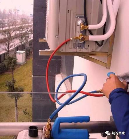 变频空调抽真空方法教学,变频空调抽真空教学视频