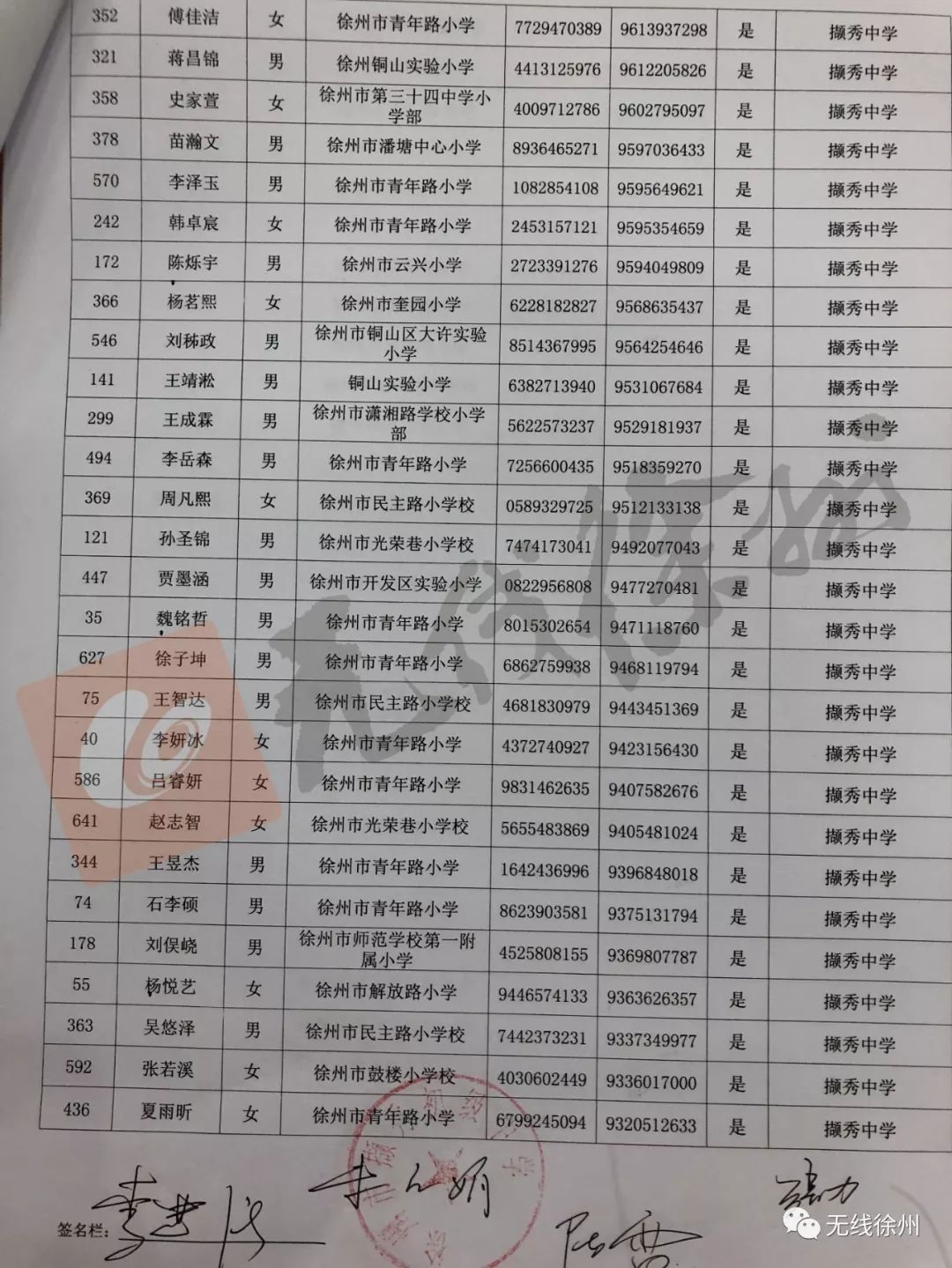 撷秀初级中学电脑派位,撷秀中学电脑派位
