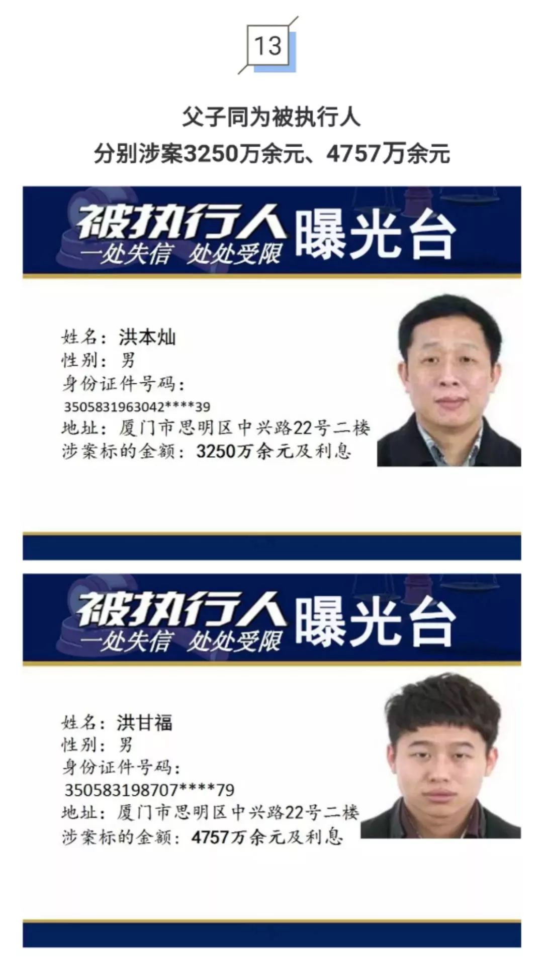 曝光！辉煌水暖集团法人夫妻涉案超33亿元！还有这些亿万“负”翁