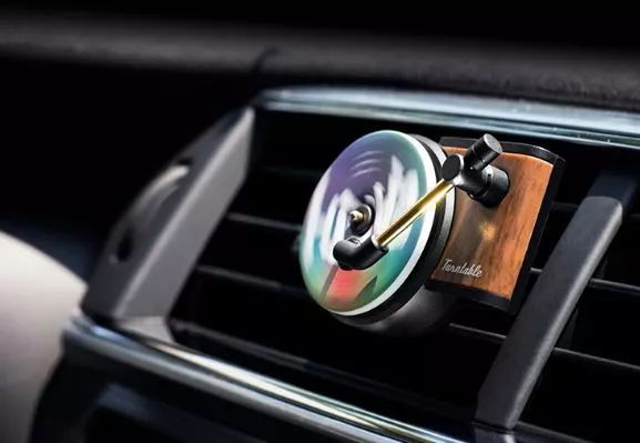 复古唱片机车载香熏,复古唱片车载香水