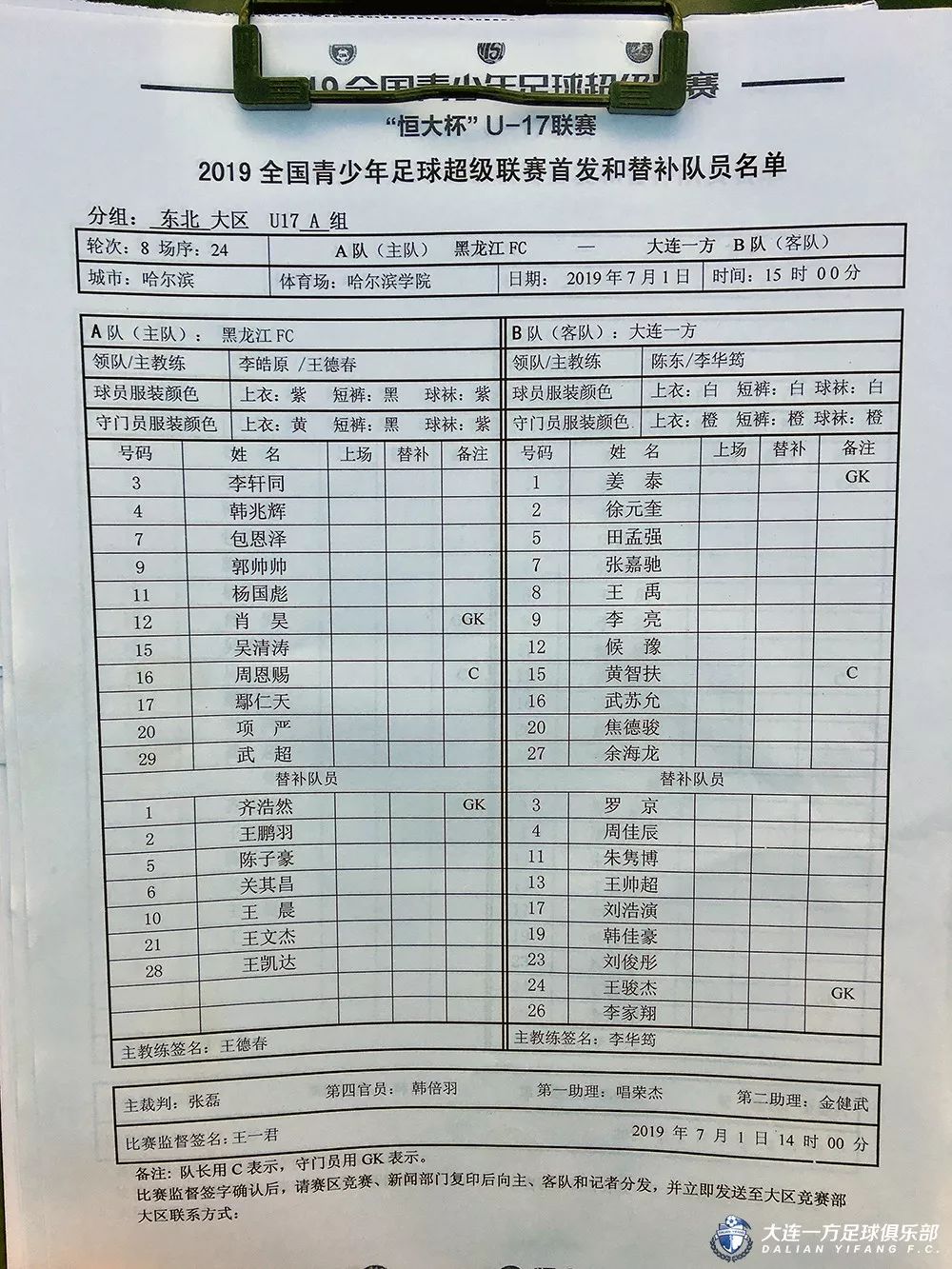 「蓝·青训」四线梯队全面出击U13、U19同获两连胜