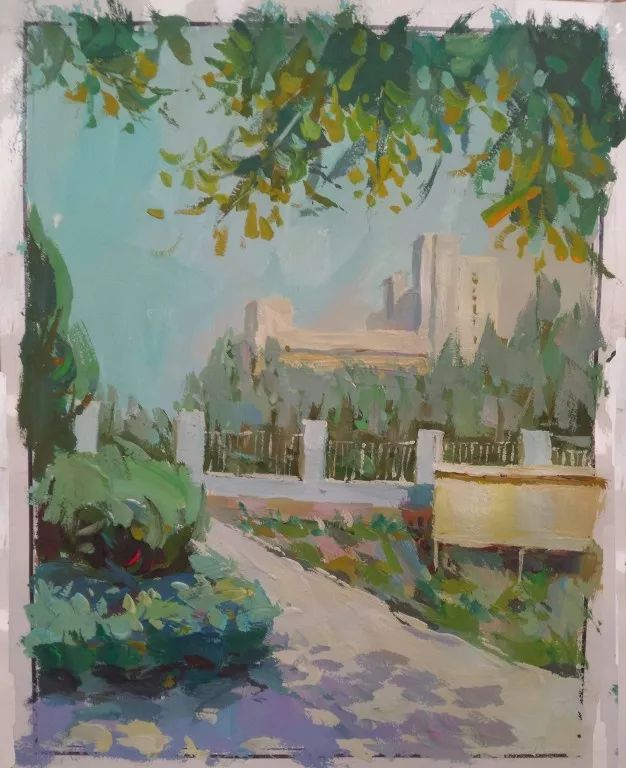 美术生风景写生颜色怎么调,美术生速写风景写生怎么画