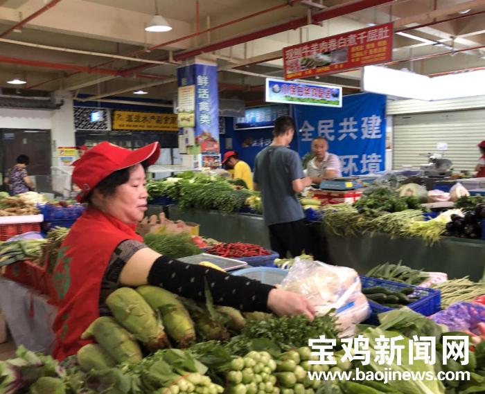 环境优美菜市场,菜市场很干净