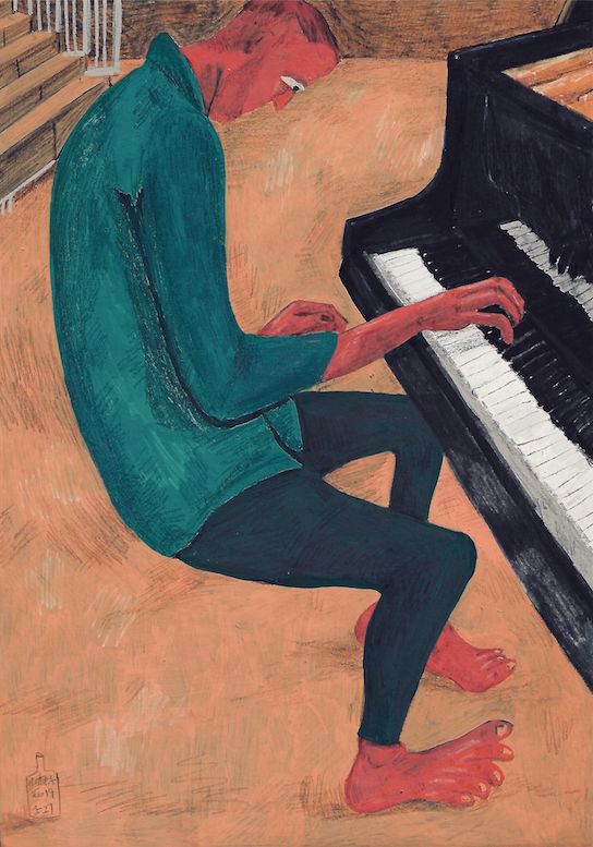 下周五开课！综合材料「生活手绘」插画10节课报名啦！不同材料碰撞出的创作与应用