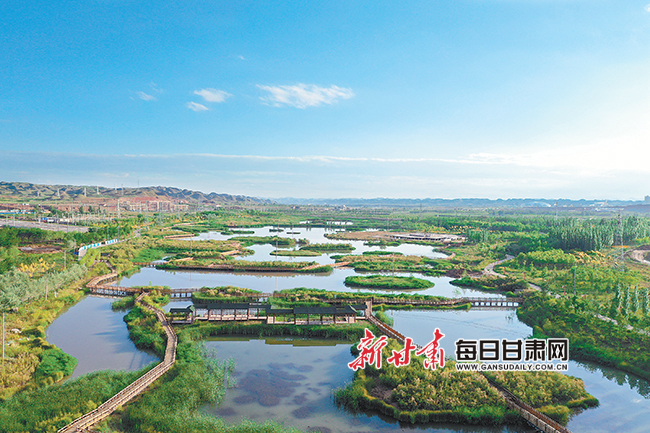 兰州新区绿色发展,兰州的生态文明建设的成果