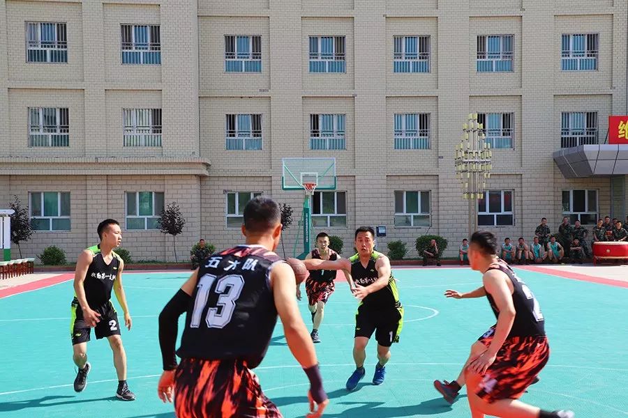 “强军卫士杯”，奋力争上游