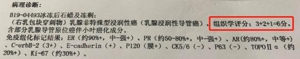 火速收藏视频大全,乳腺癌的冰冻病理报告单