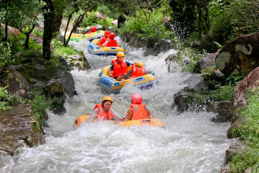 婺源五龙源漂流最新情况,江西婺源的五龙源漂流