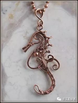 原创手作水晶项链,手工制作首饰线