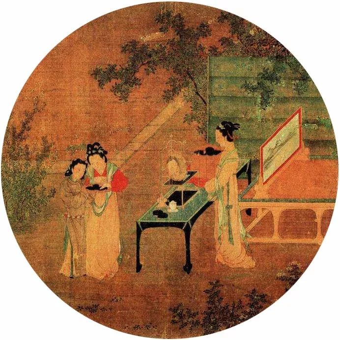 宋画中的文人形象,描绘宋人生活的画