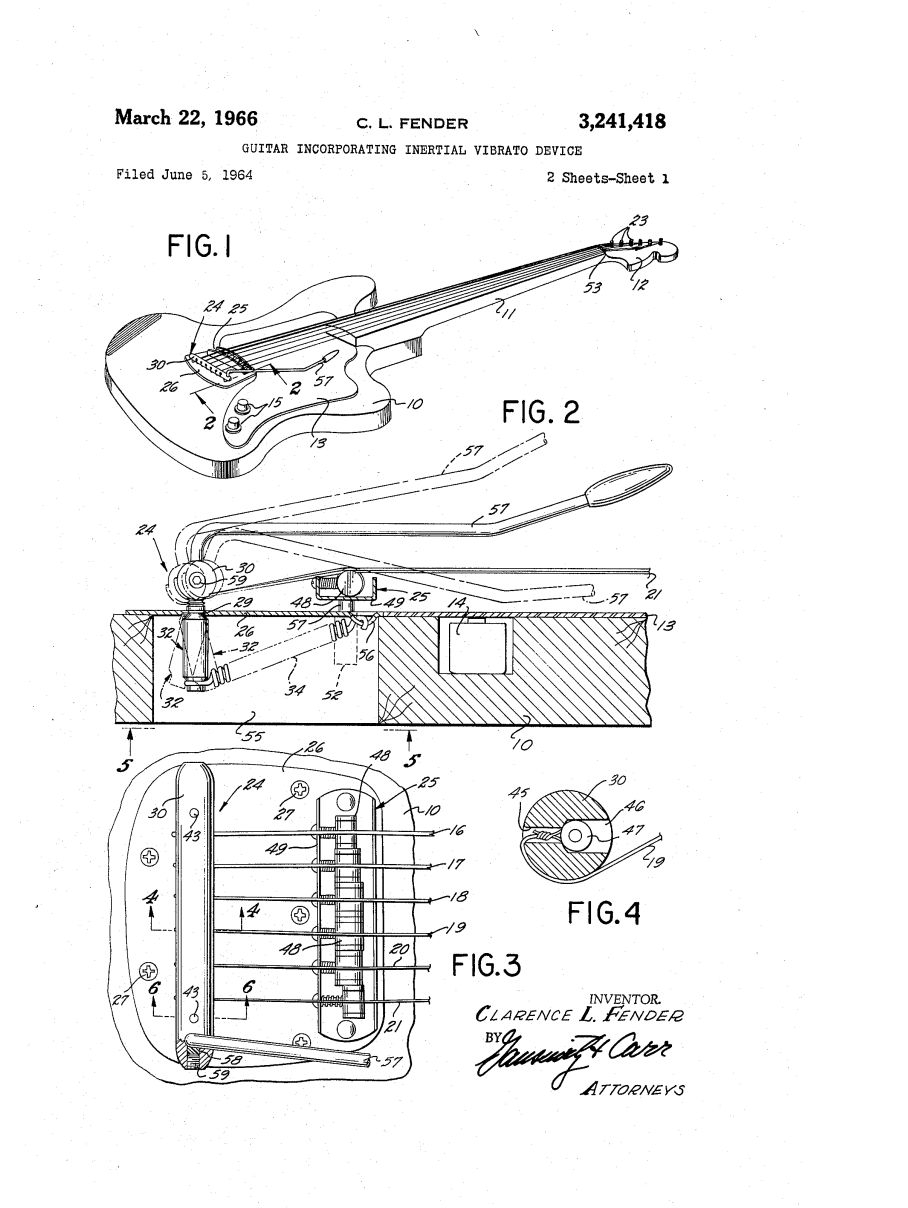 乐队的夏天|电吉他盘点：说说摇滚乐背后的专利（上）