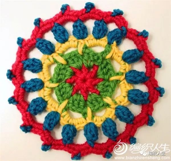 彩色毛线编织：教你钩一双民族风居家室内鞋（详细图文教程）