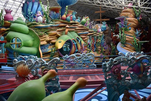 辽宁最刺激的水上乐园,抚顺皇家海洋乐园过山车