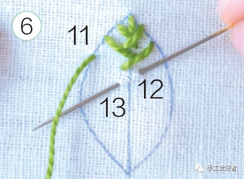 刺绣的基础针法,刺绣20种针法教程