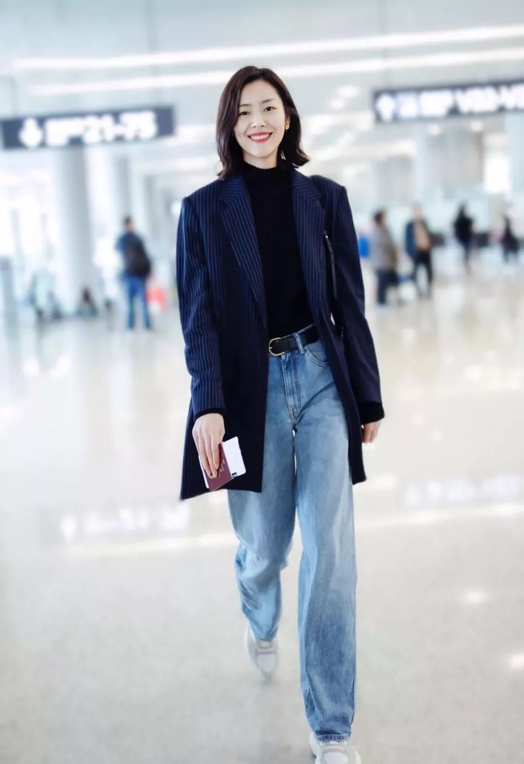 优衣库遮肉穿搭,优衣库显瘦遮肉的牛仔裙