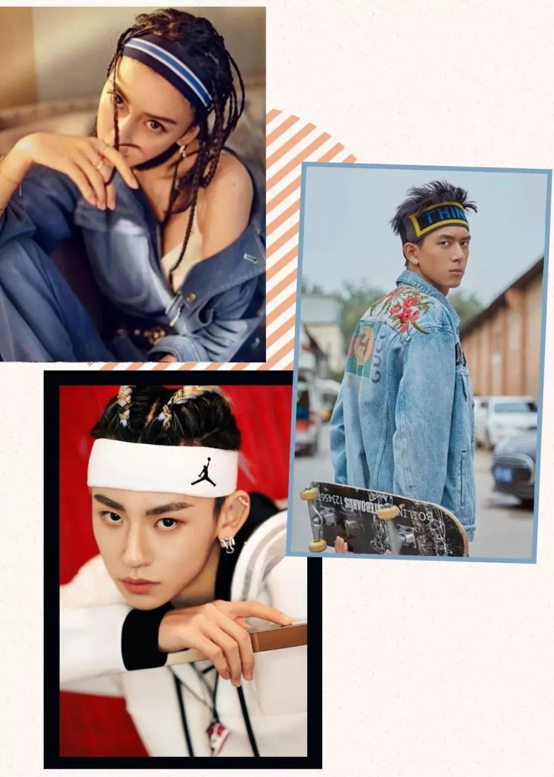 流行的发型发带,最近流行发带发型