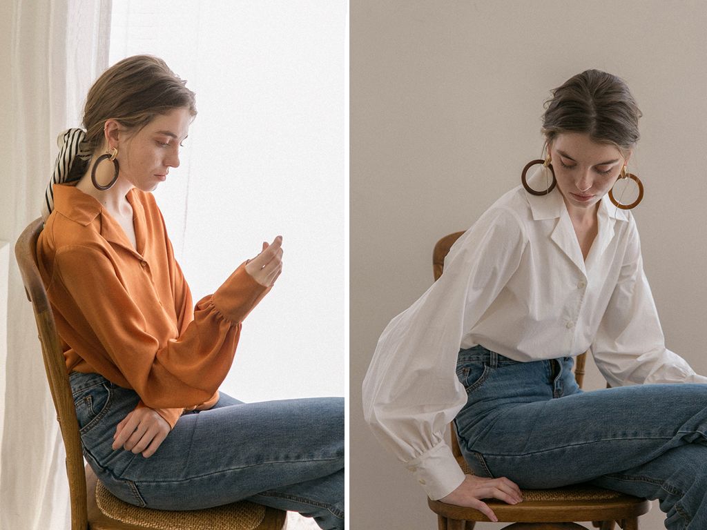 超好看的衬衫秋季穿搭,最适合秋天的实用衬衫