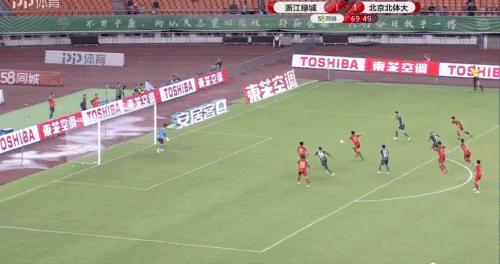 钟浩然最新比赛消息,钟浩然浙江队进球