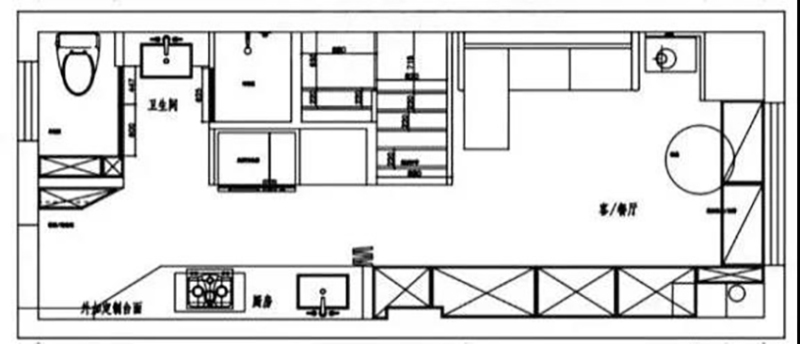 50平米复式轻奢装修一镜到底,现代风复式小户型装修