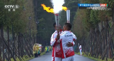 军运会火炬传递哪些地方,军运会火炬传递红安多少名火炬手