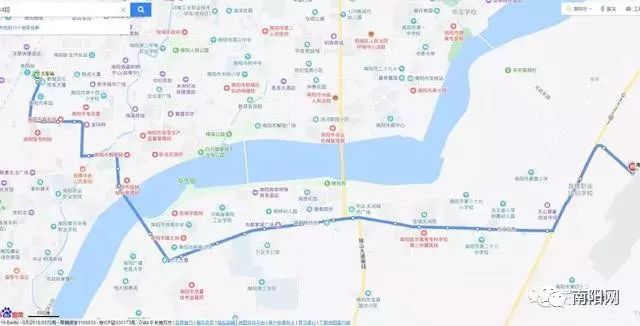 南阳公交4路线路图,南阳公交线路图高清