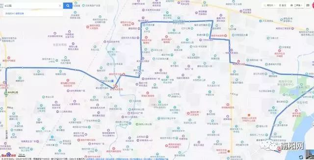 南阳公交4路线路图,南阳公交线路图高清