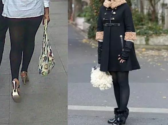 光腿神器穿起来显瘦自然,穿上显瘦十斤上衣