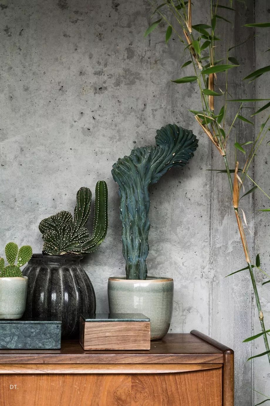 一面水泥墙惊艳了整个院子,水泥墙中式风格