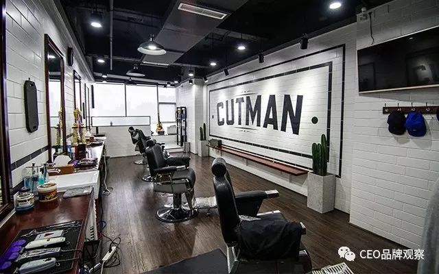 只为男生理发的理发店,现在男士理发店最多的品牌