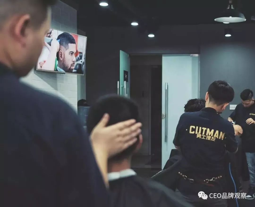 只为男生理发的理发店,现在男士理发店最多的品牌