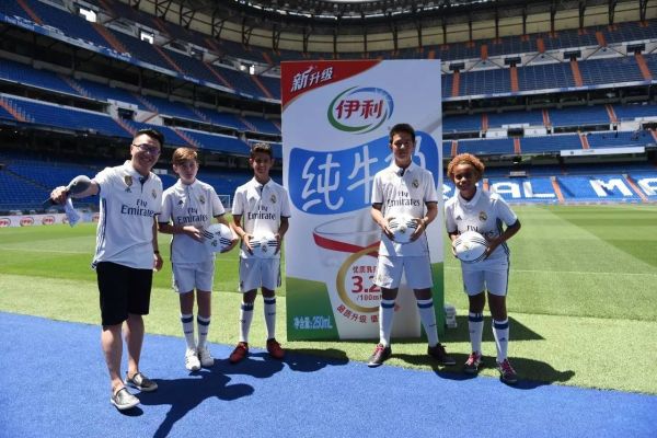 “只有世界级的营养才能滋养世界级的足球梦想”