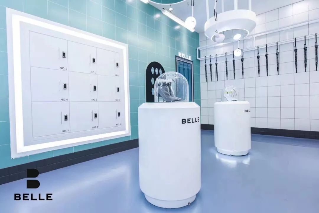 百丽bellelogo的变化,百丽belle褪色