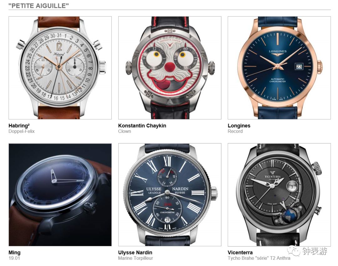 2022瑞士日内瓦gphg挑战奖,日内瓦钟表大赏2020入围表