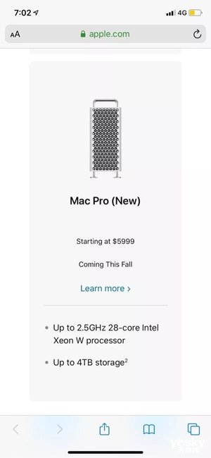 12月上市！6000块的MacPro你心动吗？