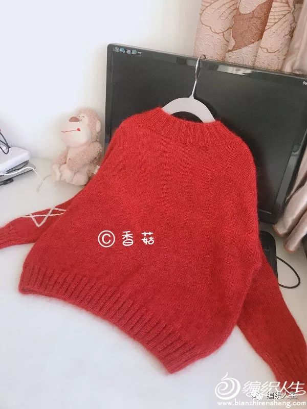 7岁女孩套头毛衣满天星编织教程,26支羊绒3股宝宝套头毛衣编织方法