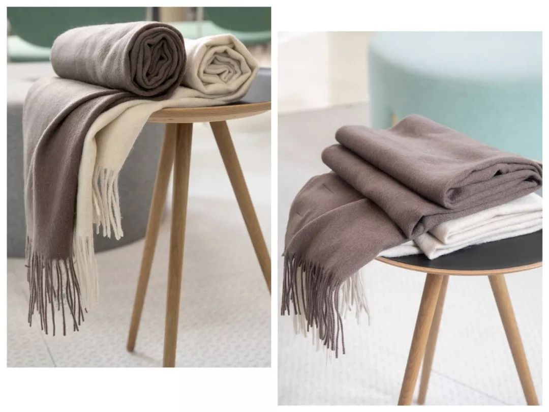 韩系暖冬降温围巾穿搭,时髦又百搭的保暖围巾显瘦减龄