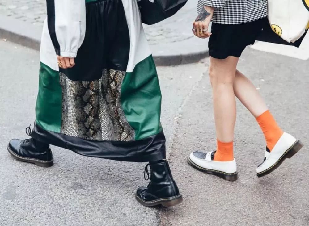 2020年新型马丁靴,亚文化厚底马丁靴