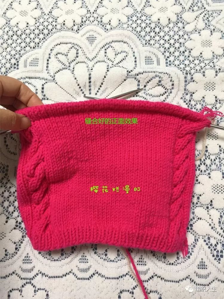 儿童加厚针织毛线帽围脖,冬天毛线帽子围脖的教程