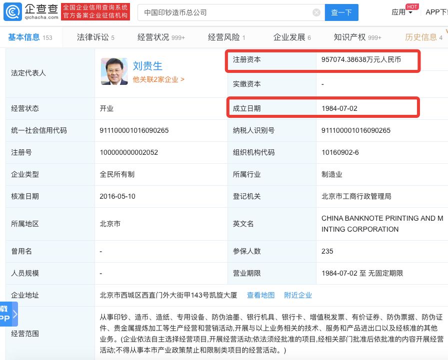 世界最大印钞厂破产警告,最大印钞厂破产