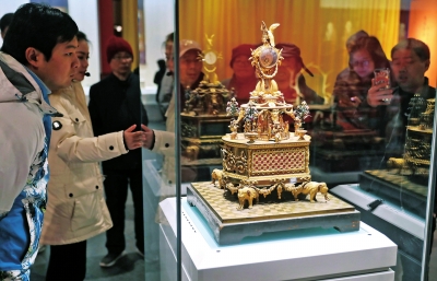 郑州博物馆新馆试开放“清高宗乾隆皇帝展”将持续至3月22日免费开放