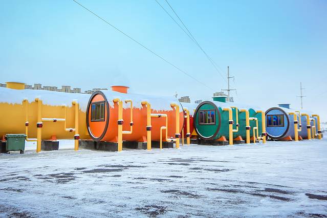 克拉玛依，我在冬季遇见你，荒野冰雪醉美是你