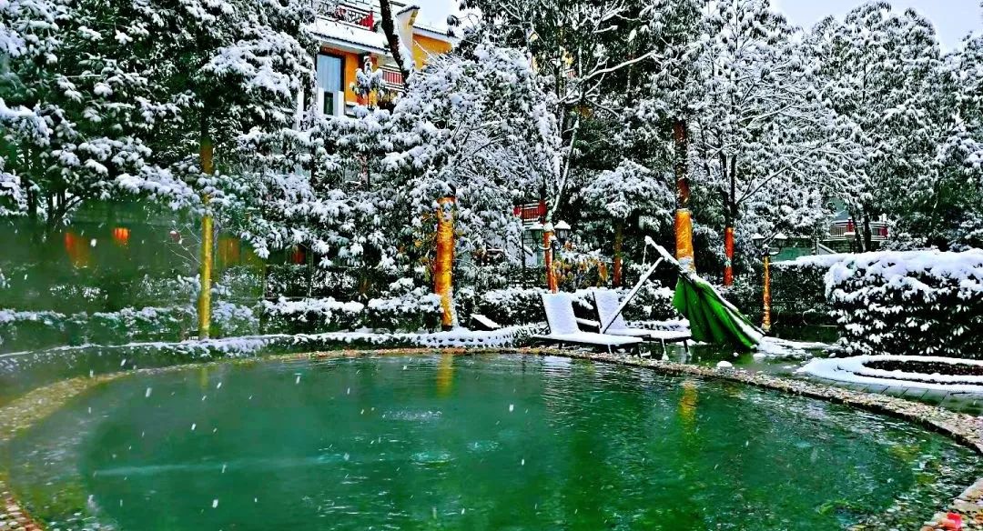 成都周边三天两夜看雪泡温泉推荐,成都周边冬季温泉旅游攻略