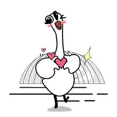 是时候更新一组你的微信表情包啦~Art鹅驾到！