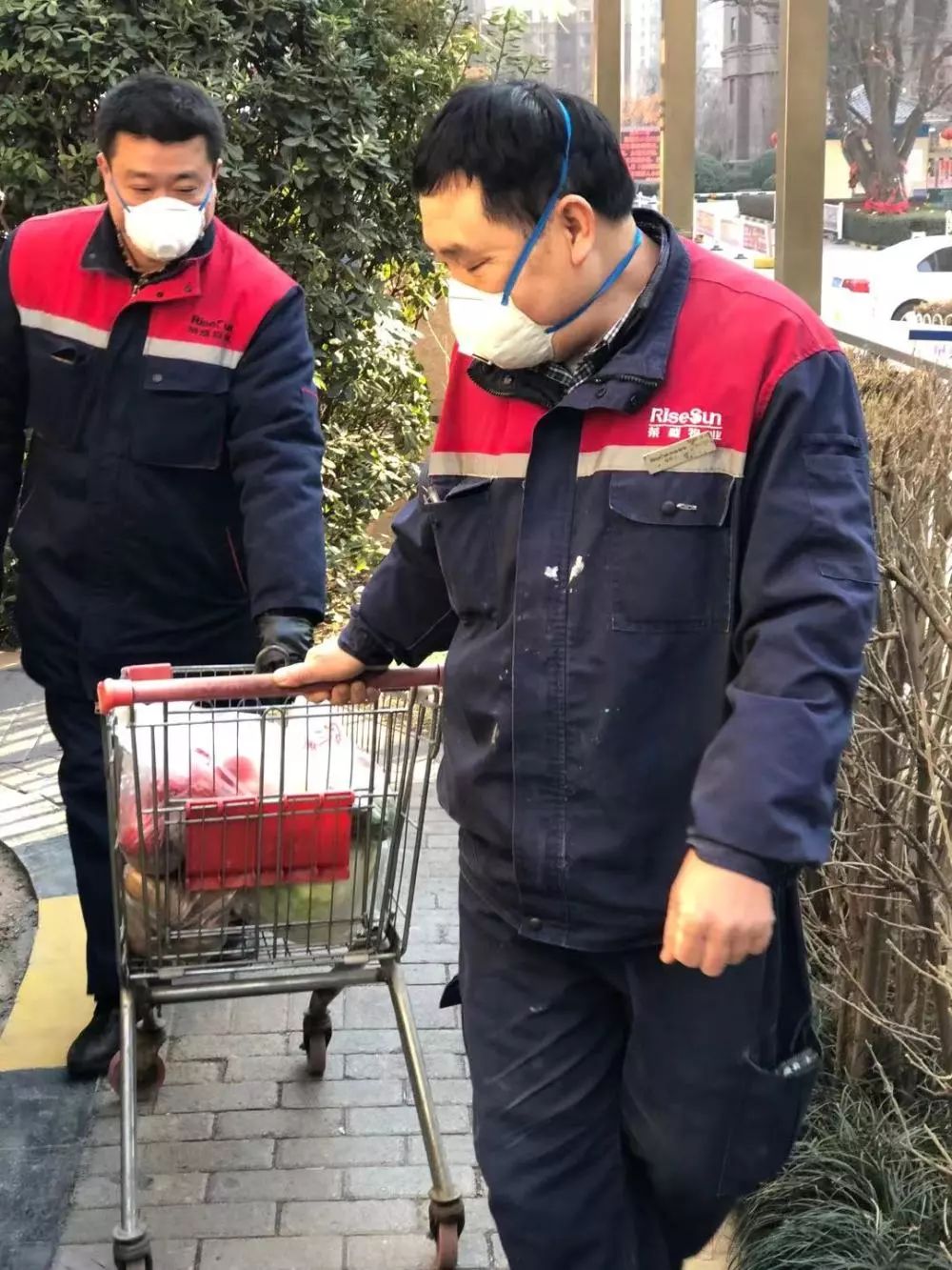 疫情无情人有爱鼎盛家园物业,疫情无情民生有爱送菜到家暖人心