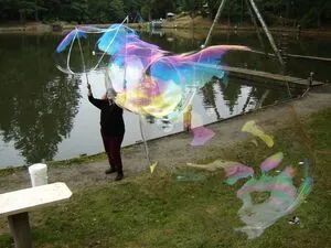 为什么用洗洁精能做出泡泡水,洗洁精水为什么吹不出泡泡