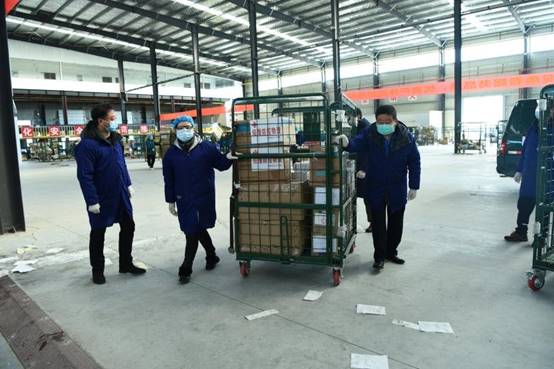 抗击疫情中国邮政在行动,抗击疫情邮政人在一线