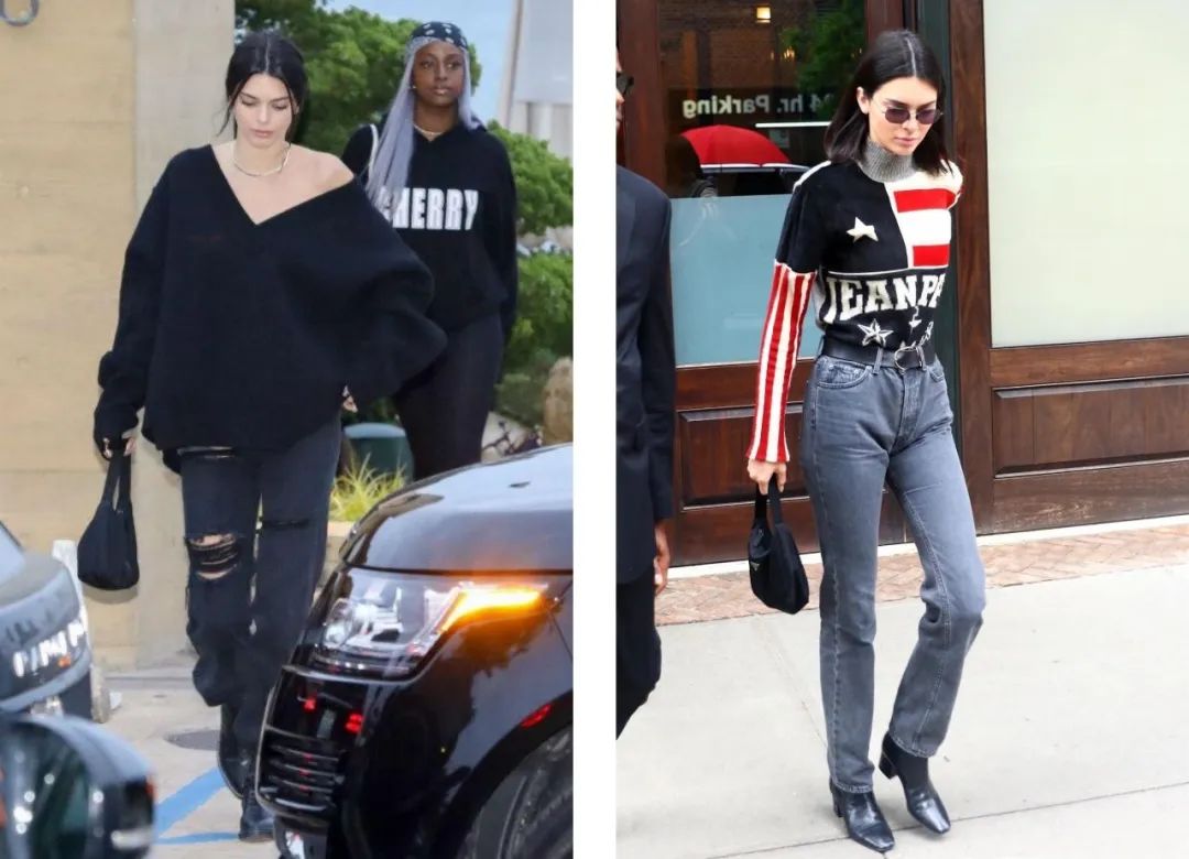 bella和kendall走秀,金泫雅显眼包