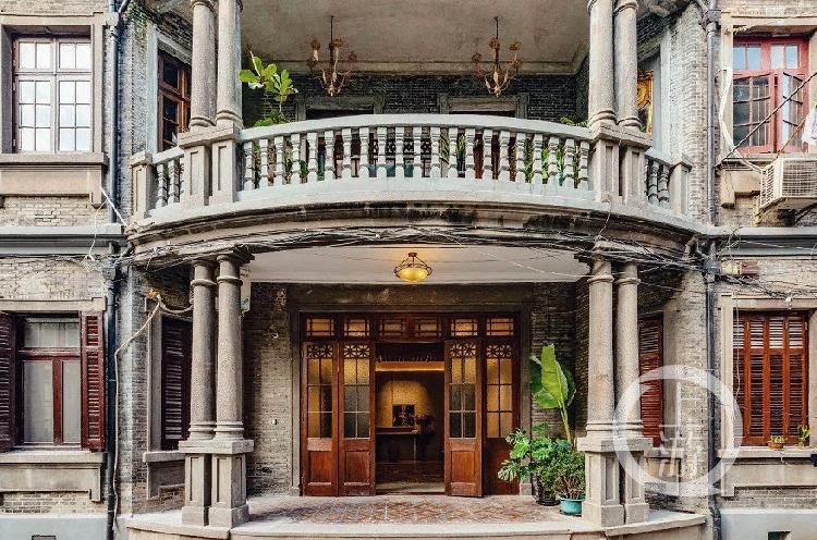 上海老租界老洋房,上海老洋房老车