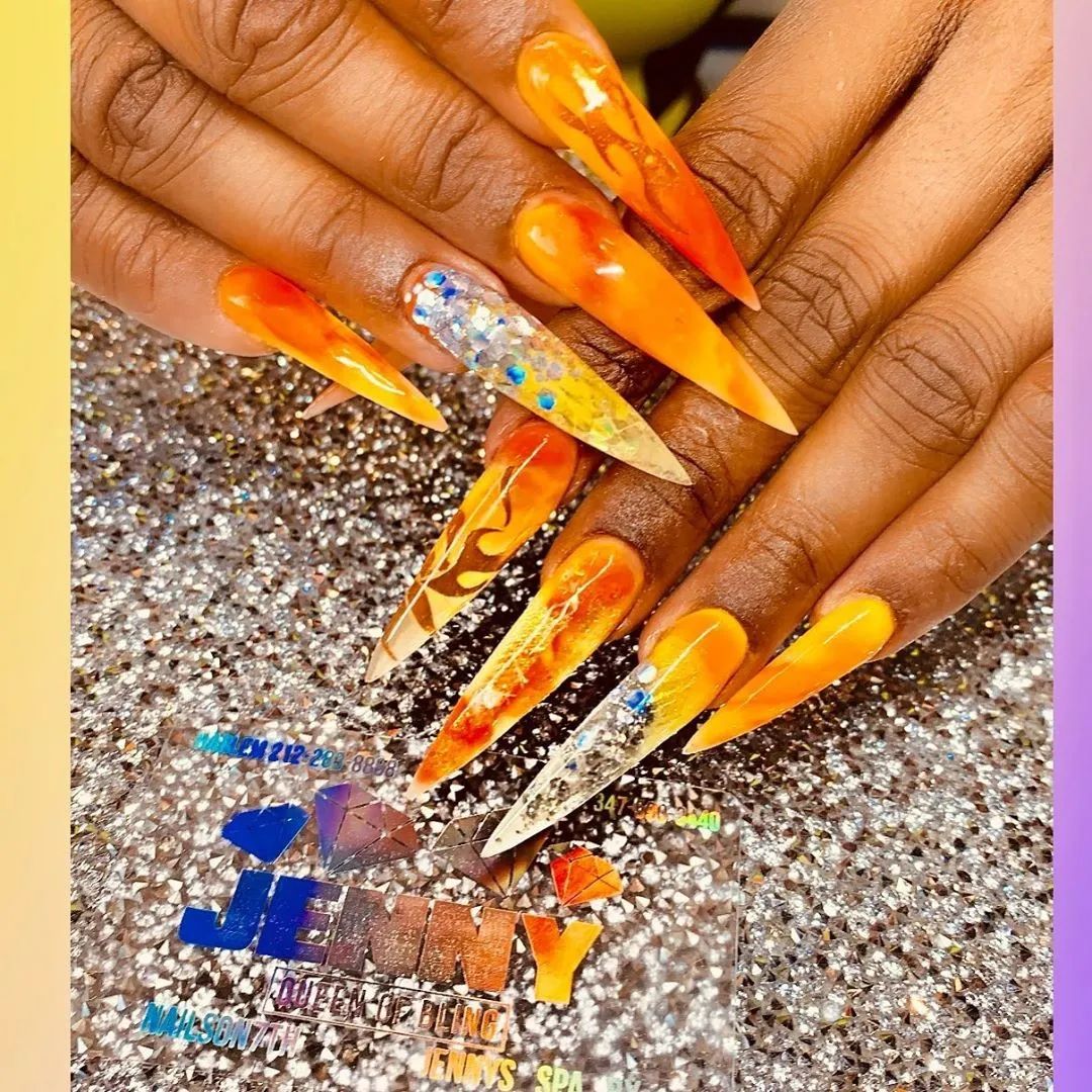 cardib亚裔美甲师,cardib的美甲师